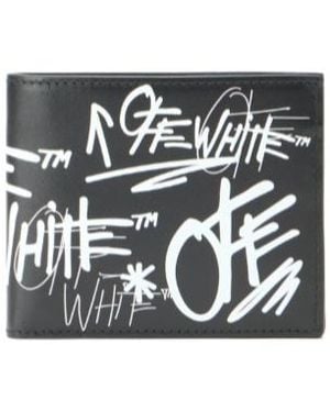 Off-White c/o Virgil Abloh Diagonal Tape Bifoldwallet - White