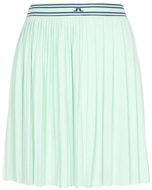 J.Lindeberg Pleated Midi Skirt - Green