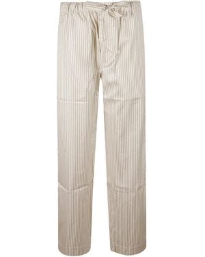 Tekla Striped Pyjamas - Grey