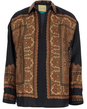 Momoní Long-Sleeved Shirt - Brown