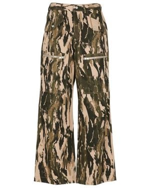 Dion Lee Slouch-Pocket Trousers - Multicolour