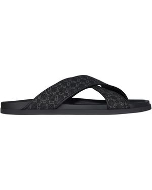 Givenchy G Plage Flat Mules - Brown