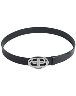 Balenciaga Oval Bb Belt - Multicolour