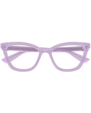 Gucci Eyewear Cat-Eye Frame Glasses - Purple