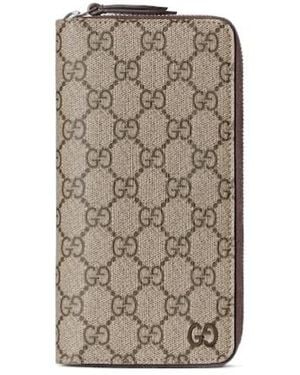 Gucci Full Zipper Wallet - Brown