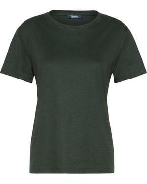 Max Mara Knitted Short-Sleeved T-Shirt - Green