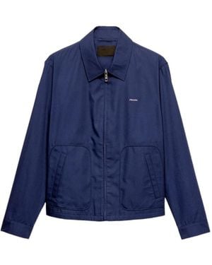 Prada Zip Jacket - Blue