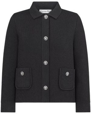 Dior Cropped Jacket - Black