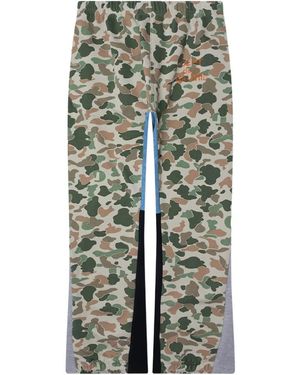 GALLERY DEPT. Camouflage Casual Trousers - Multicolour
