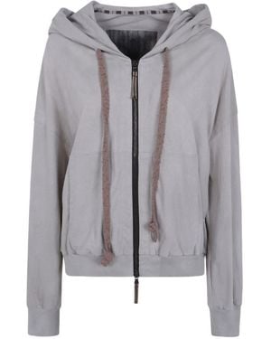 Ziggy Chen Long-Sleeve Sweatshirt - Gray