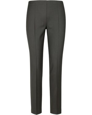 P.A.R.O.S.H. Tailored Straight Leg Trousers - Grey