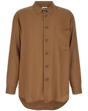 Magliano Trekking Asymmetric Shirt - Brown