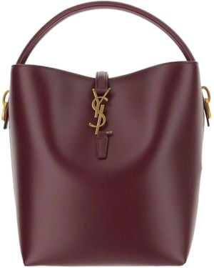 Saint Laurent Le 37 Shoulder Bag - Purple