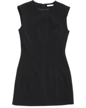Acne Studios Short Sleeve Mini Dress - Black