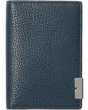Burberry B-Cut Leather Cardholder - Blue