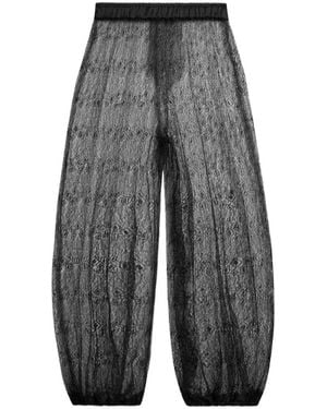 Frankie Shop Orissa Lace Balloon Trousers - Grey