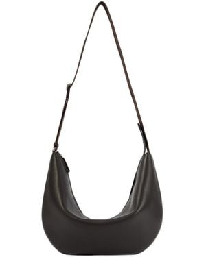 The Row Leather Crossbody Bag - White