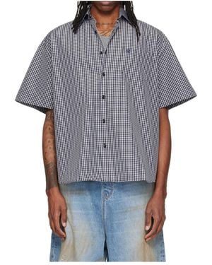 Vetements Plaid Shirt - Grey