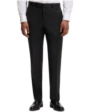 BOSS Casual Pants With Belt Loops - Black