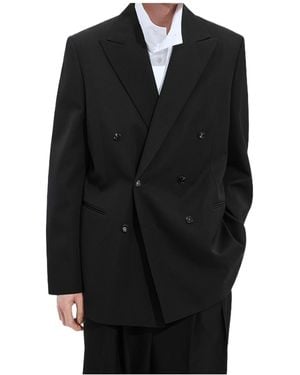 Bottega Veneta Light Wool Twill Jacket - Black