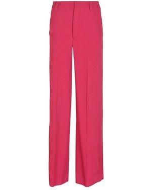 RED Valentino High Waist Tailored Trousers - Pink