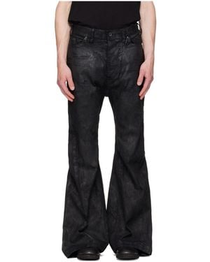 Julius Coated Jet Jeans - Black