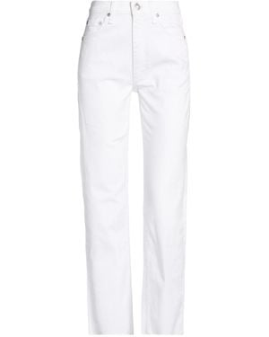 Rag & Bone Simple Straight-Leg Jeans - White