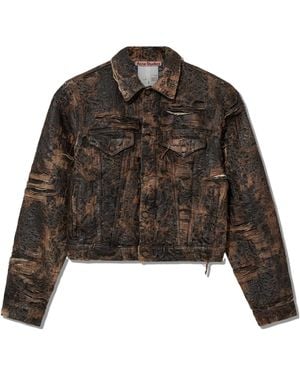 Acne Studios Long-Sleeved Casual Jacket - Brown