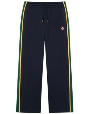 CASABLANCA Panelled Track Trousers - Blue