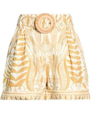FARM Rio Floral Shorts - Natural