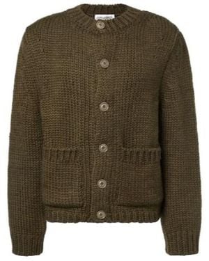 Our Legacy Over Wool And Alpaca Cardigan - Green
