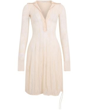 Philosophy Di Lorenzo Serafini Lace Midi Dress - Natural