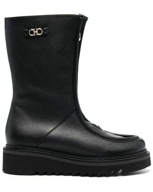 Ferragamo Ankle Boots - Black