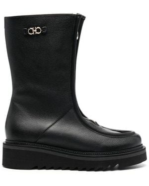 Ferragamo Ankle Boots - Black