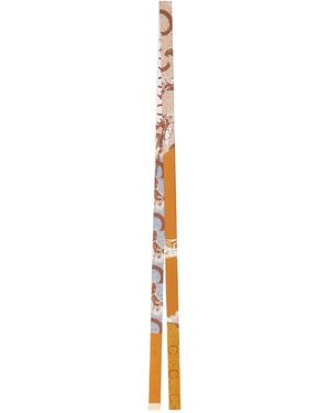 Celine Patched C Calèche Ribbon, 192 - White