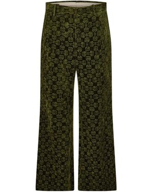 Gucci Straight Fit Pants - Green