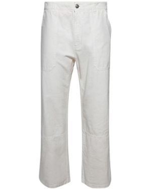 Palm Angels Wide Trousers - Grey