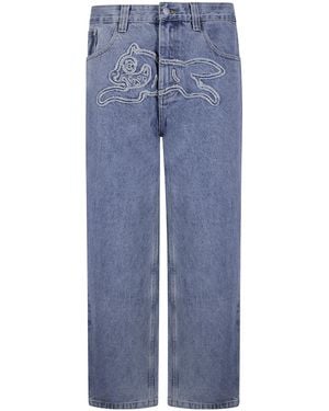 ICECREAM Belt-Loop Jeans - Blue