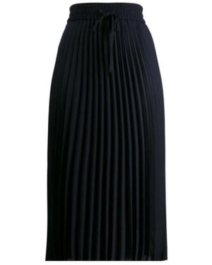 RED Valentino Pleated Skirt - Black