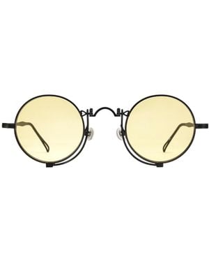 Matsuda Round-Frame Sunglasses - Metallic