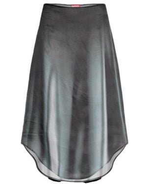 DIESEL O-Tavy Print Skirt - Grey