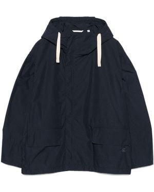Nanamica Deck Hooded Jacket - Blue