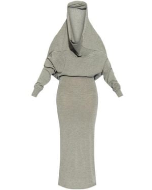 Y. Project Long-Sleeved Dress - White
