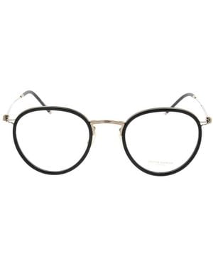 Oliver Peoples Oval Frame Glasses - Metallic