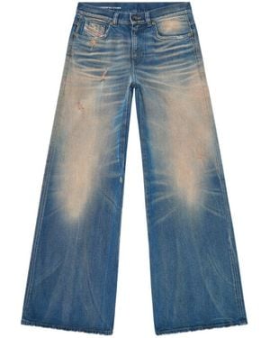 DIESEL Belt-Loop Jeans - Blue