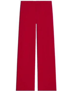 Courreges Bootcut Track Pants - Red
