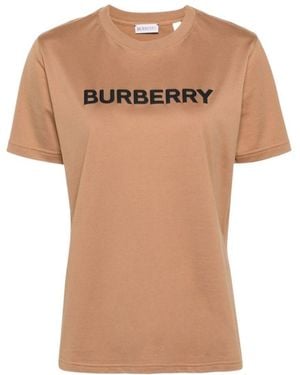Burberry T-Shirts - Natural