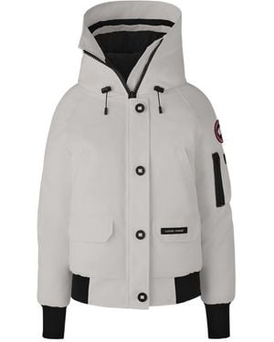 Canada Goose Hooded Puffer Jacket - Grey