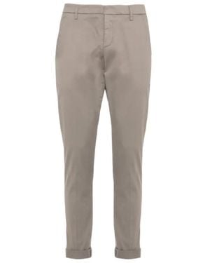 Dondup Slim Chino Pants - Gray