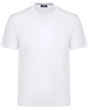 Herno Crewneck Short-Sleeved T-Shirt - White